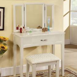POTTERVILLE VANITY TABLE WHITE